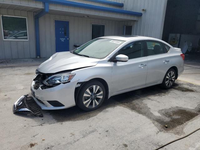 3N1AB7AP1KY232430 - 2019 NISSAN SENTRA S SILVER photo 1