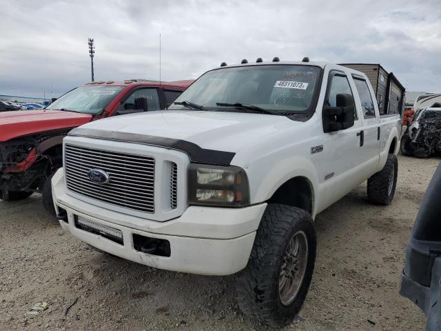 1FTWW31P36ED54273 - 2006 FORD F350 SRW SUPER DUTY WHITE photo 1