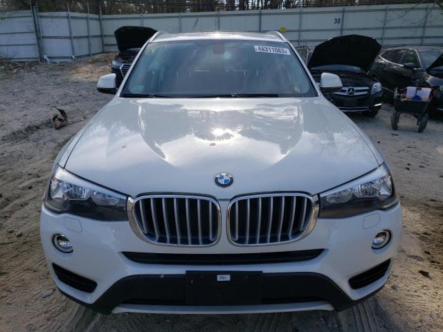 5UXWX9C33H0W73357 - 2017 BMW X3 XDRIVE28I WHITE photo 5