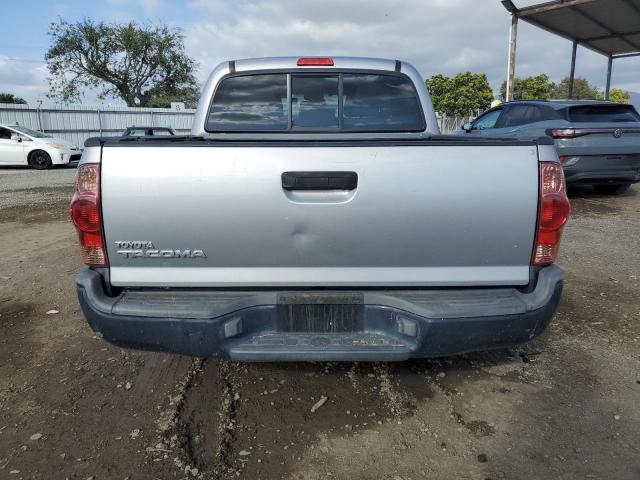 5TFJX4CN6EX043027 - 2014 TOYOTA TACOMA DOUBLE CAB SILVER photo 6