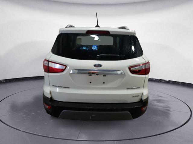 MAJ6S3KL9LC349020 - 2020 FORD ECOSPORT TITANIUM WHITE photo 6