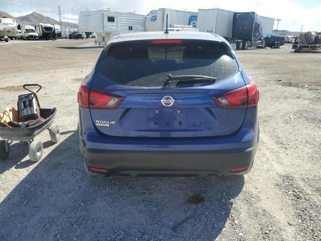 JN1BJ1CP7JW154937 - 2018 NISSAN ROGUE S BLUE photo 6