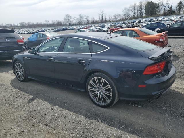 WAU2GAFC4EN020593 - 2014 AUDI A7 PRESTIGE BLUE photo 2