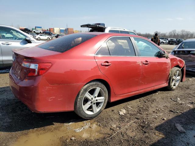 4T1BF1FKXCU630607 - 2012 TOYOTA CAMRY BASE RED photo 3