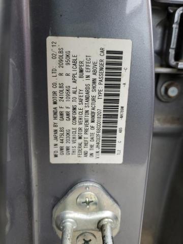 JH4CU2F68CC018207 - 2012 ACURA TSX TECH SILVER photo 12