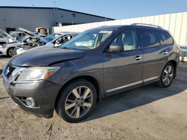 5N1AR2MM9EC688780 - 2014 NISSAN PATHFINDER S 蓝色 照片 1