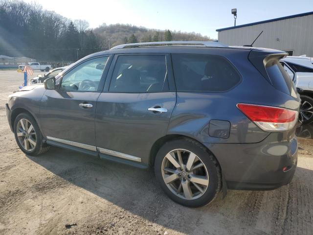 5N1AR2MM9EC688780 - 2014 NISSAN PATHFINDER S 蓝色 照片 2