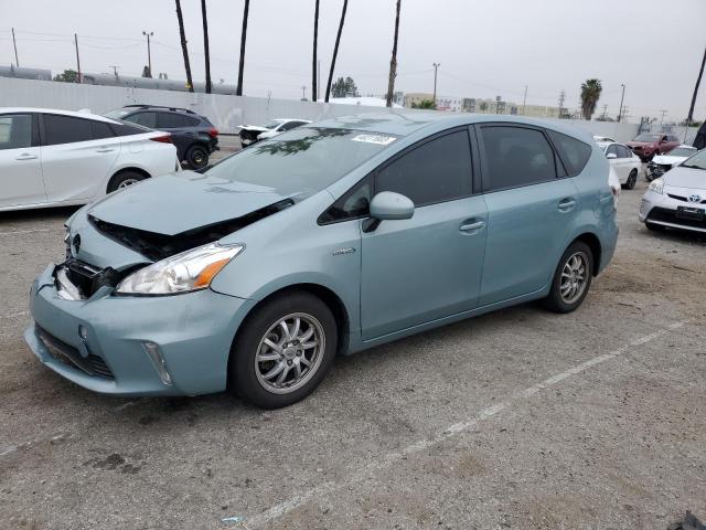 JTDZN3EU6D3285815 - 2013 TOYOTA PRIUS V TURQUOISE photo 1