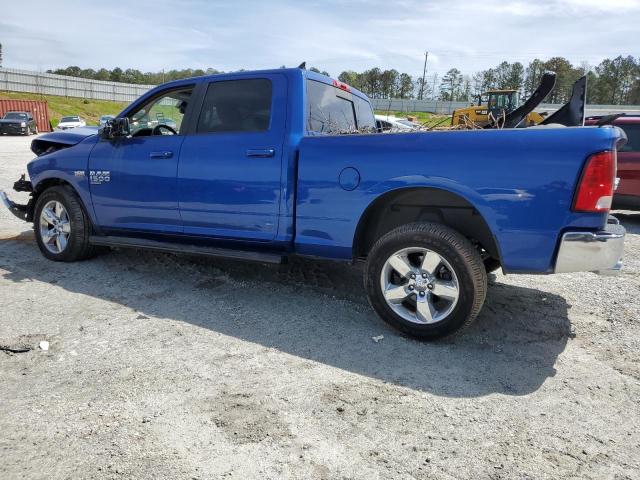 1C6RR6TT6KS572257 - 2019 RAM 1500 CLASS SLT BLUE photo 2