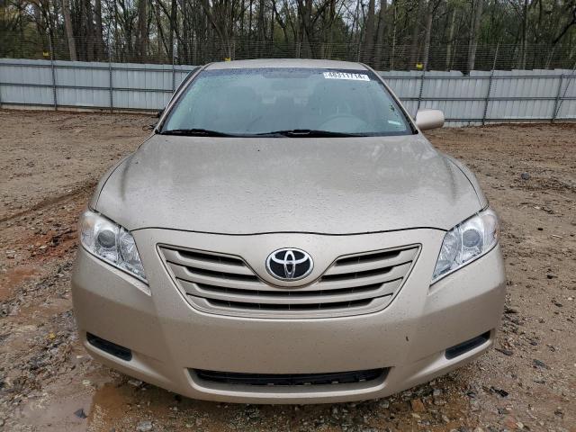 4T1BE46K17U101928 - 2007 TOYOTA CAMRY CE GOLD photo 5