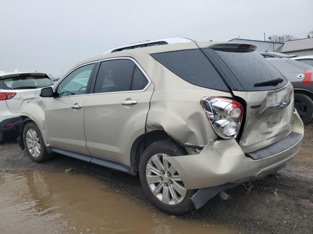 2CNALFEC2B6299238 - 2011 CHEVROLET EQUINOX LTZ BEIGE photo 2