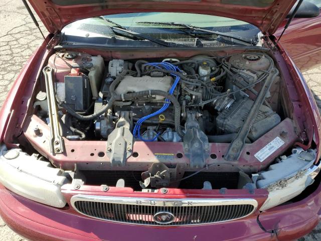 2G4WS52J231174292 - 2003 BUICK CENTURY CUSTOM RED photo 11