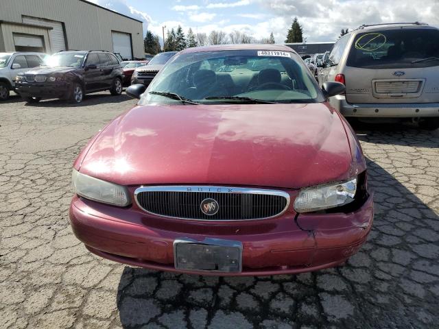 2G4WS52J231174292 - 2003 BUICK CENTURY CUSTOM RED photo 5