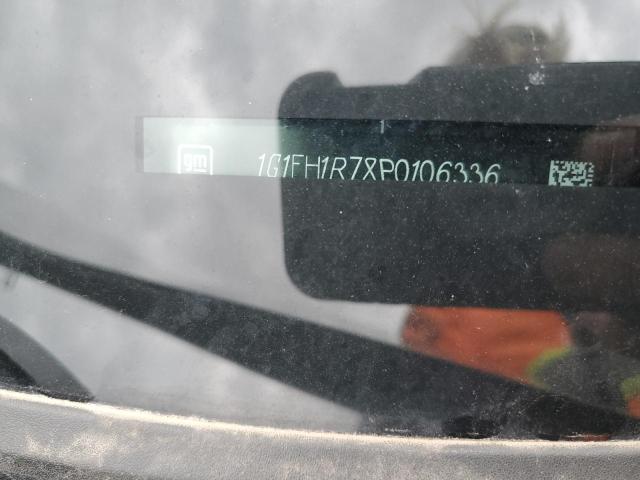 1G1FH1R78P0106336 - 2023 CHEVROLET CAMARO SS BLACK photo 12