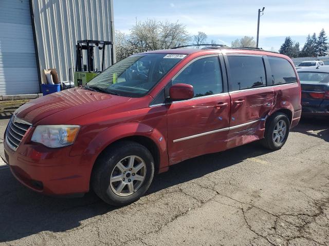 2A4RR5D14AR130247 - 2010 CHRYSLER TOWN & COU TOURING RED photo 1