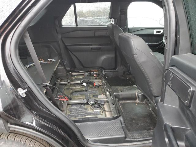 1FM5K8AW3NNA11503 - 2022 FORD EXPLORER POLICE INTERCEPTOR 黑色 照片 10