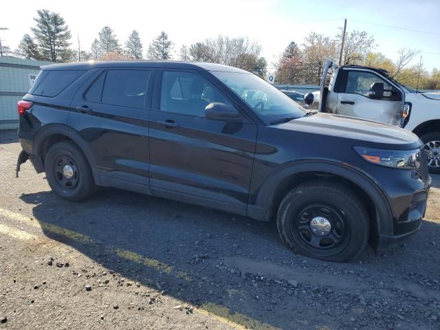 1FM5K8AW3NNA11503 - 2022 FORD EXPLORER POLICE INTERCEPTOR 黑色 照片 4