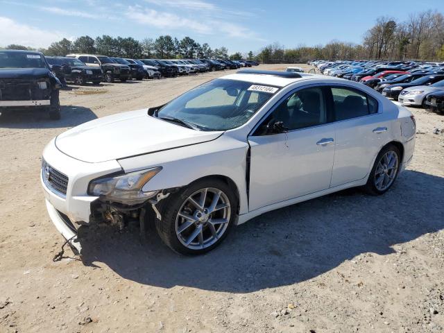 1N4AA5AP5BC815361 - 2011 NISSAN MAXIMA S WHITE photo 1