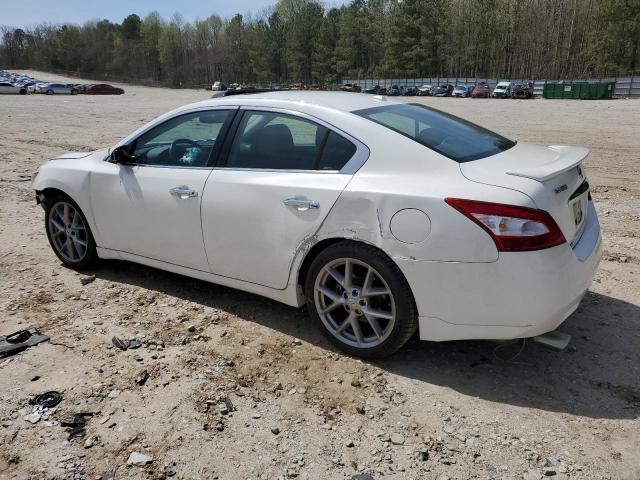 1N4AA5AP5BC815361 - 2011 NISSAN MAXIMA S WHITE photo 2