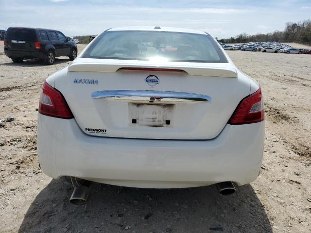 1N4AA5AP5BC815361 - 2011 NISSAN MAXIMA S WHITE photo 6