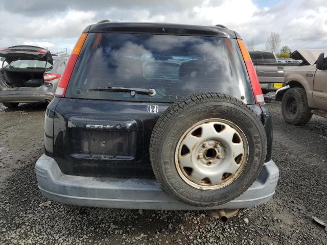 JHLRD28411S013816 - 2001 HONDA CR-V LX BLACK photo 6