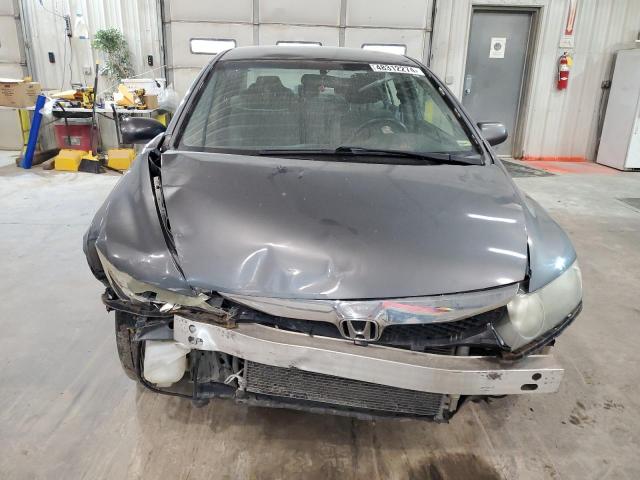 19XFA16539E050122 - 2009 HONDA CIVIC LX GRAY photo 5