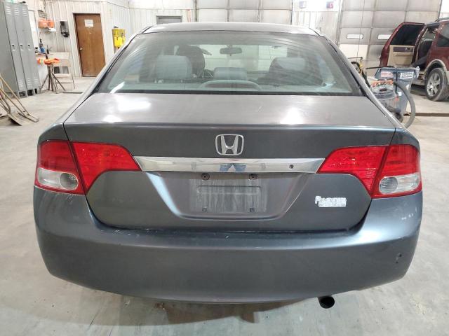 19XFA16539E050122 - 2009 HONDA CIVIC LX GRAY photo 6