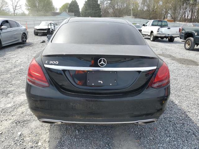 WDDWF8DB0KR463778 - 2019 MERCEDES-BENZ C 300 BLACK photo 6