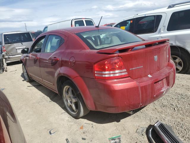 1B3LC76M48N113151 - 2008 DODGE AVENGER R/T RED photo 2