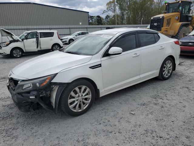 5XXGN4A7XFG516960 - 2015 KIA OPTIMA EX WHITE photo 1