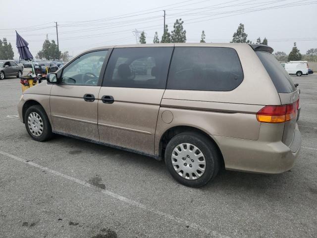 5FNRL18513B158793 - 2003 HONDA ODYSSEY LX TAN photo 2