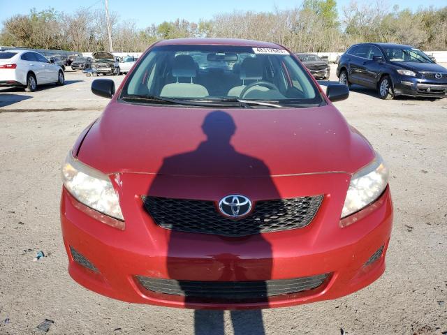 JTDBL40E699065611 - 2009 TOYOTA COROLLA AU BASE RED photo 5