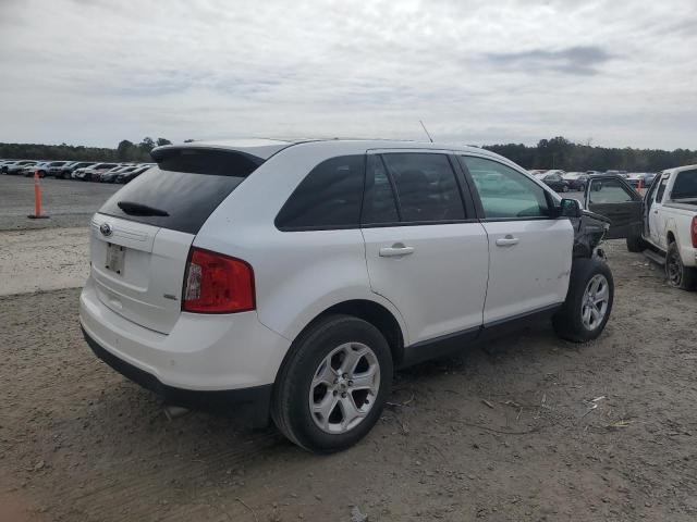 2FMDK3JC9DBC83634 - 2013 FORD EDGE SEL WHITE photo 3