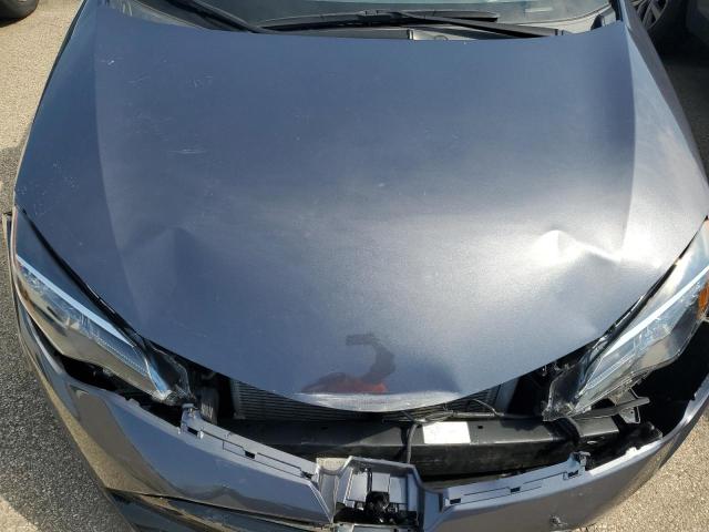 2T1BURHE3HC928971 - 2017 TOYOTA COROLLA L GRAY photo 12