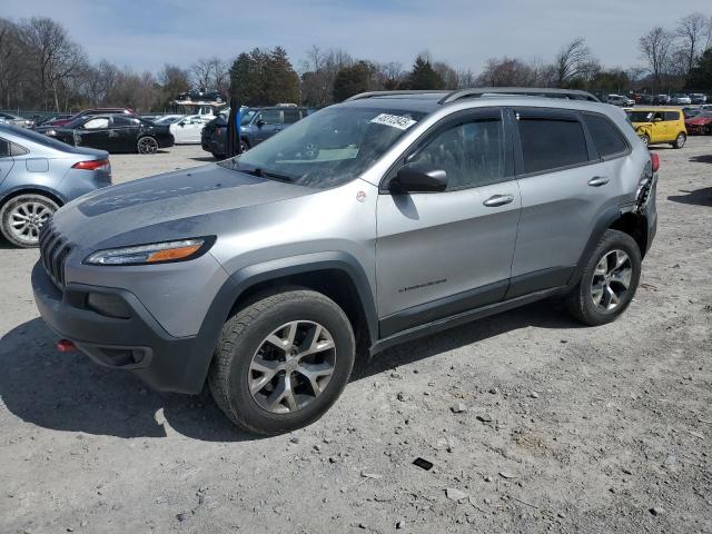 1C4PJMBSXGW236258 - 2016 JEEP CHEROKEE TRAILHAWK SILVER photo 1