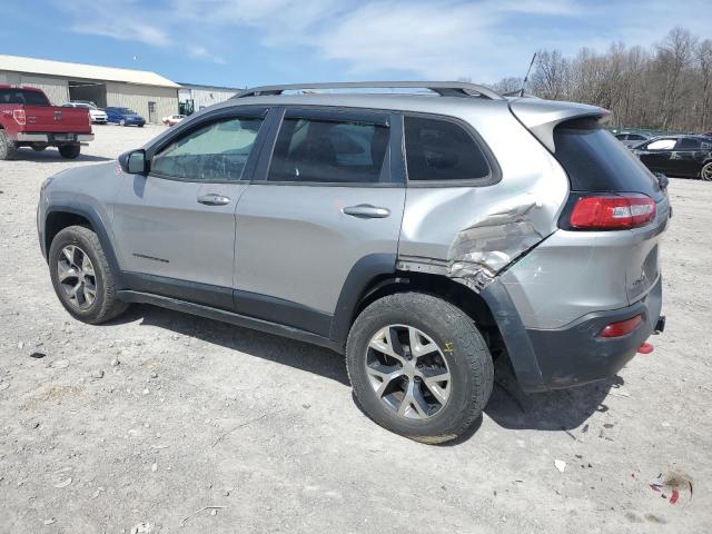1C4PJMBSXGW236258 - 2016 JEEP CHEROKEE TRAILHAWK SILVER photo 2