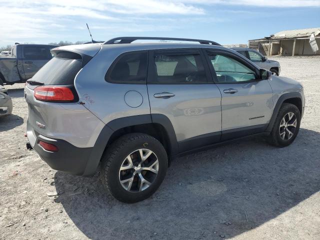 1C4PJMBSXGW236258 - 2016 JEEP CHEROKEE TRAILHAWK SILVER photo 3