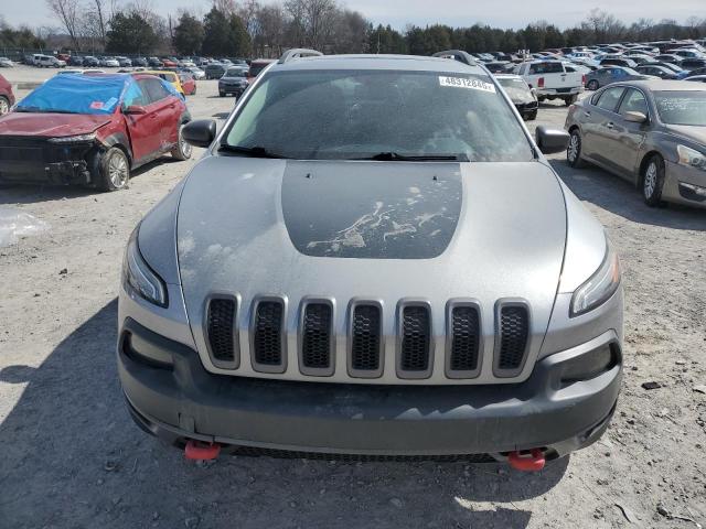 1C4PJMBSXGW236258 - 2016 JEEP CHEROKEE TRAILHAWK SILVER photo 5