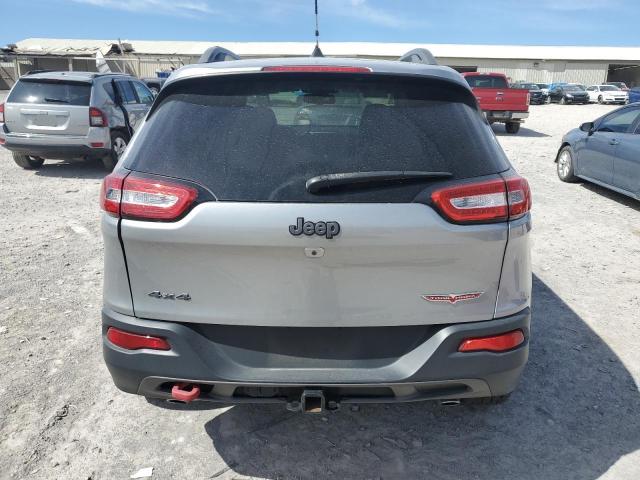 1C4PJMBSXGW236258 - 2016 JEEP CHEROKEE TRAILHAWK SILVER photo 6
