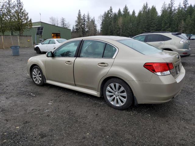 4S3BMBK64A3232370 - 2010 SUBARU LEGACY 2.5I LIMITED TAN photo 2