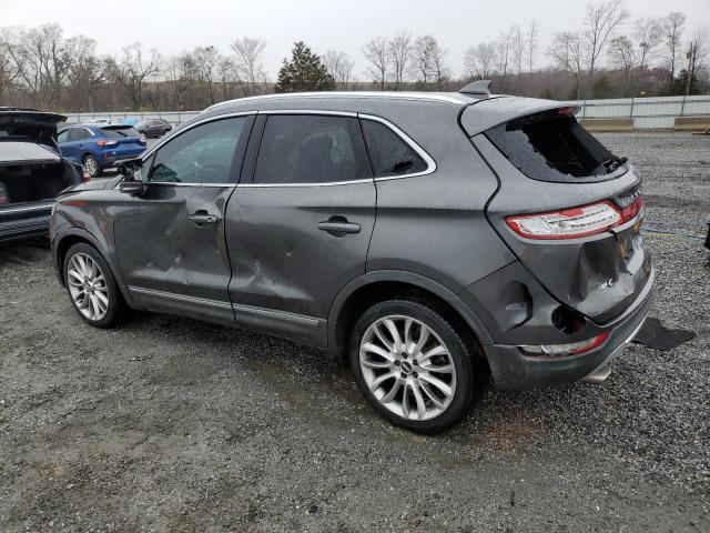 5LMCJ3C91HUL12136 - 2017 LINCOLN MKC RESERVE ნაცრისფერი ფოტო 2