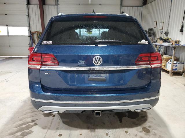 1V2ER2CA9JC518277 - 2018 VOLKSWAGEN ATLAS SEL BLUE photo 6