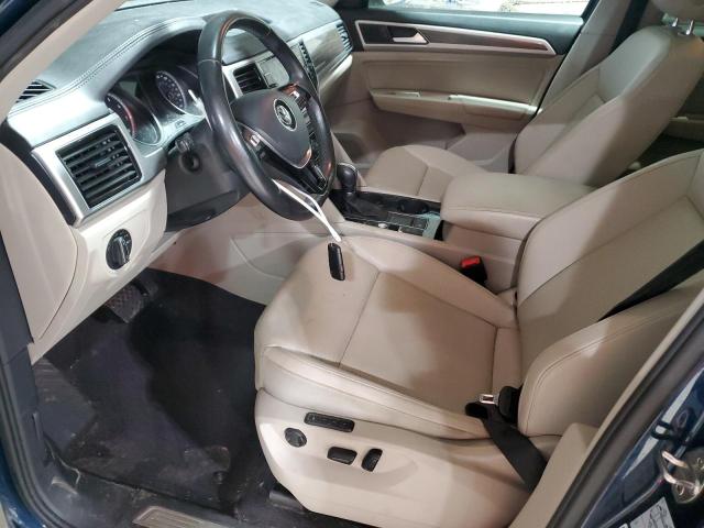 1V2ER2CA9JC518277 - 2018 VOLKSWAGEN ATLAS SEL BLUE photo 7