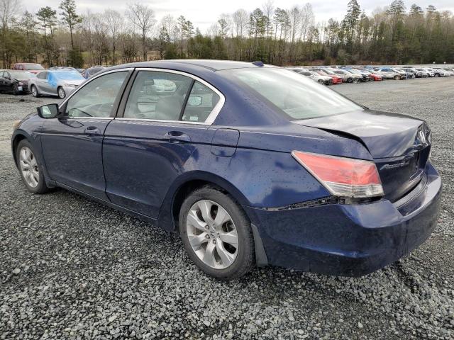 1HGCP26818A107356 - 2008 HONDA ACCORD EXL BLUE photo 2