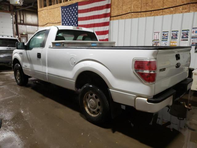 1FTNF1ET5CKE25459 - 2012 FORD F150 WHITE photo 2