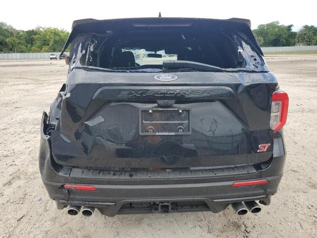 1FM5K8GC3LGC08539 - 2020 FORD EXPLORER ST BLACK photo 6