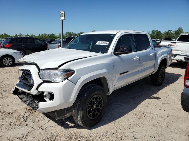 3TMAZ5CN9NM190609 - 2022 TOYOTA TACOMA DOUBLE CAB WHITE photo 1