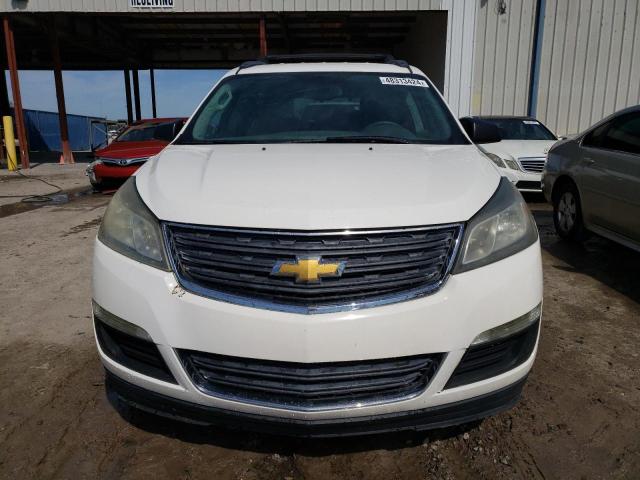 1GNKRFED5EJ135612 - 2014 CHEVROLET TRAVERSE LS WHITE photo 5