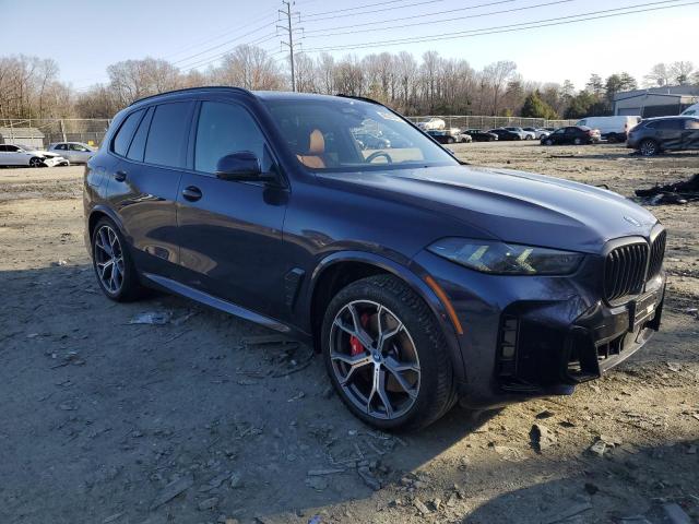 5UX43EU09S9Y75302 - 2025 BMW X5 XDRIVE50E BLUE photo 4