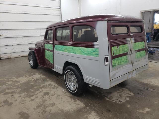 58630 - 1948 WILLY WAGON BURGUNDY photo 2